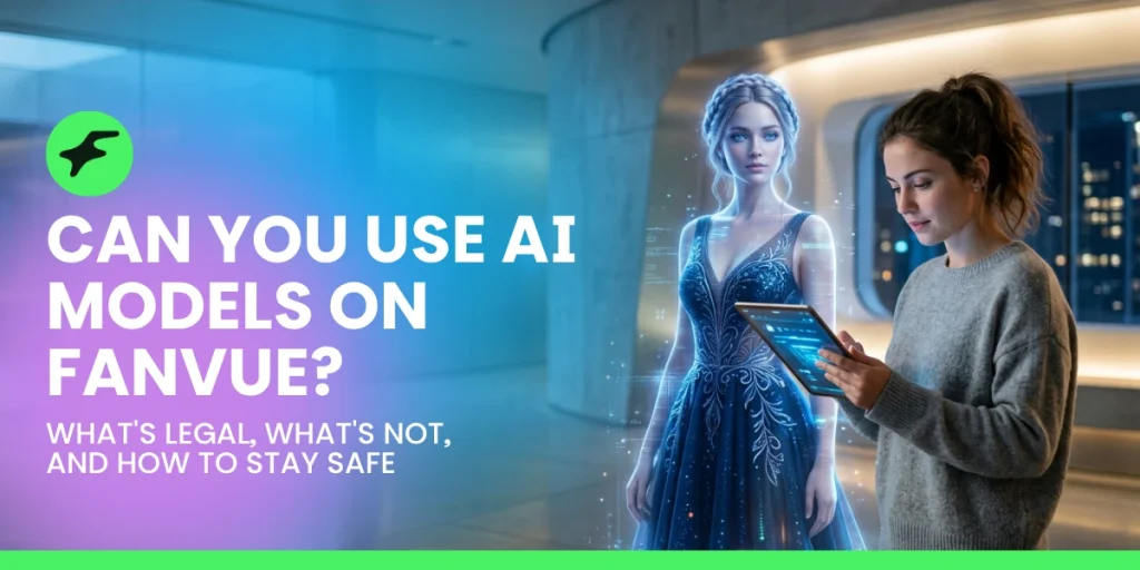 Can you use ai models on fanvue?