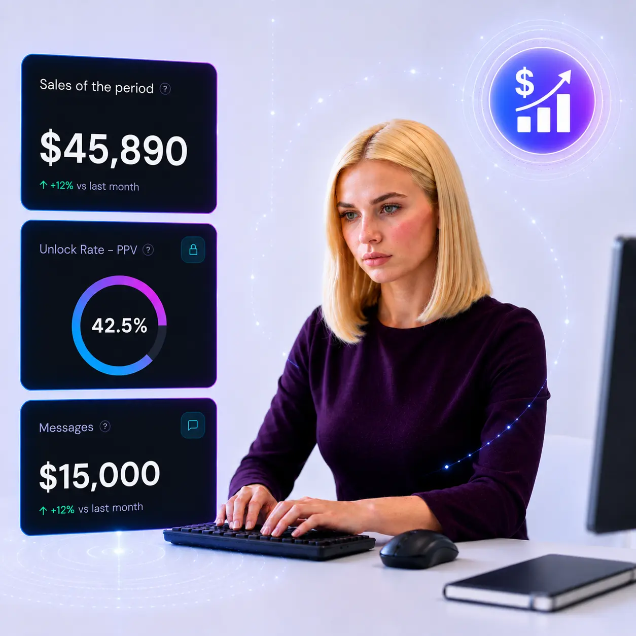 BSilk AI closes PPV sales and custom requests automatically for OnlyFans creators
